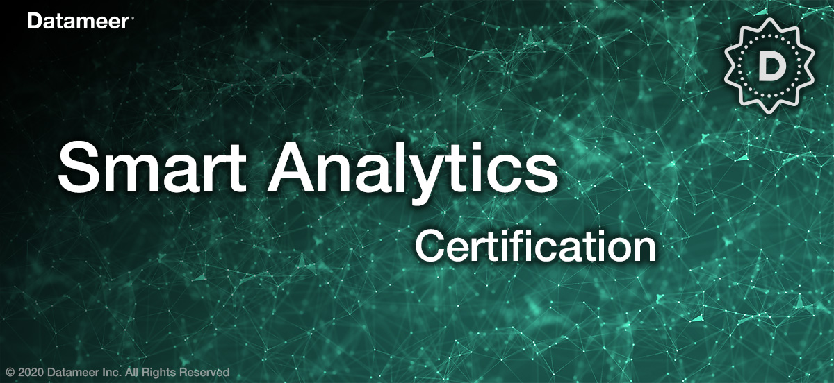 Smart Analytics Certification