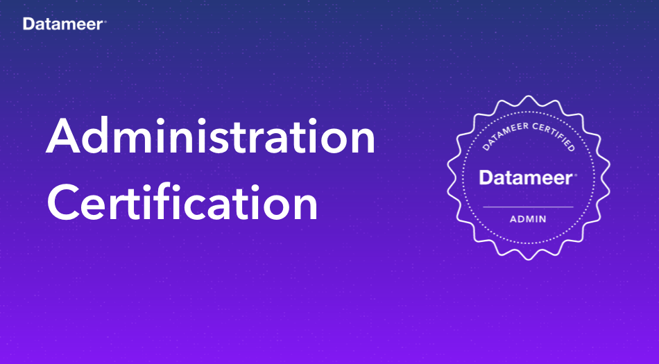 Datameer Administration Certification