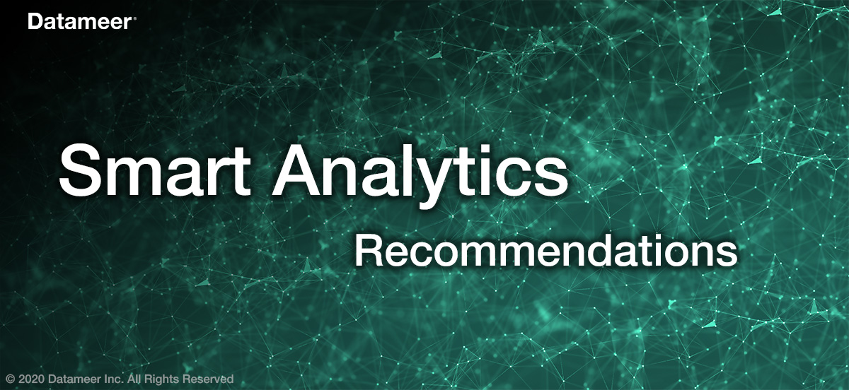 Smart Analytics: Recommendations