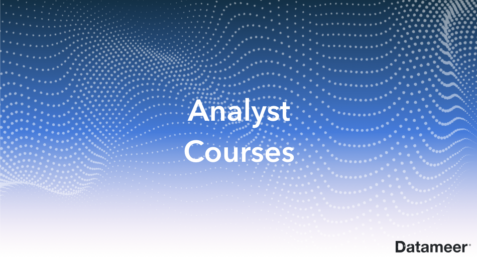 Analyst Courses