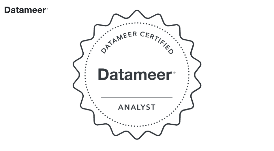 Datameer Analyst Certification (Datameer 6)