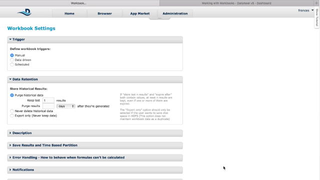 Tutorial - Workbook Configuration