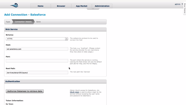 Tutorial - How to: Connect to Salesforce