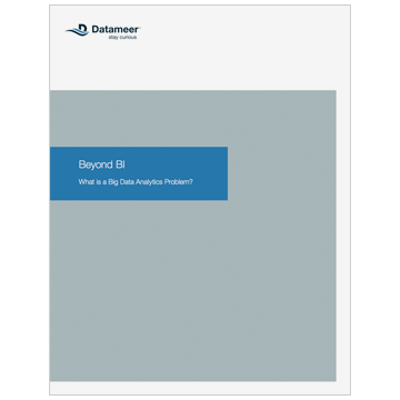 Ebook: Beyond BI: What is a Big Data Analytics Problem?