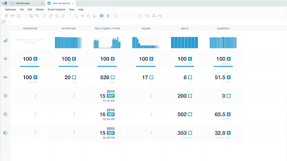 Tutorial - Datameer User Interface Tour