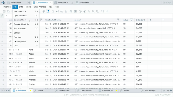 Tutorial - Workbook UI
