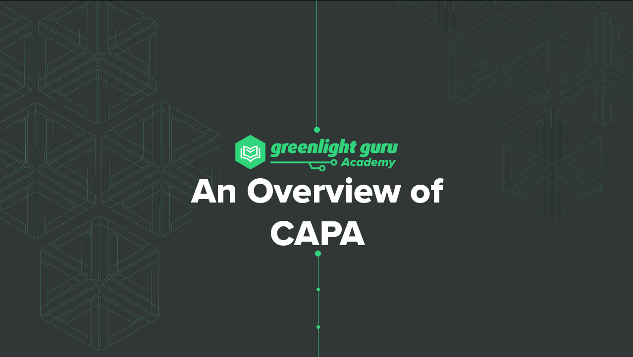 Overview of CAPA