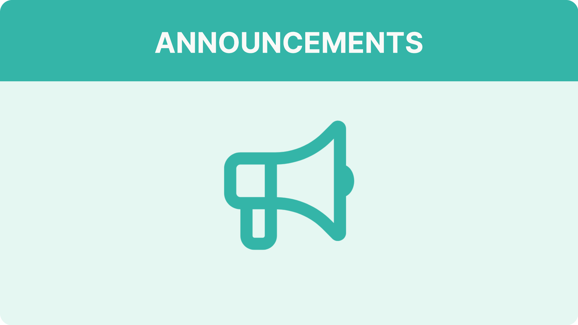 Beginner's Guide to Announcements