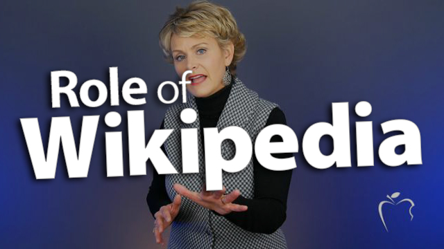 "Clarify the role of Wikipedia"