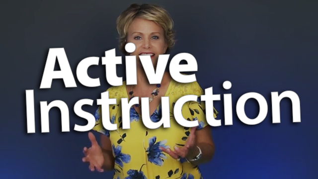 Enhance Learning with Active Instruction