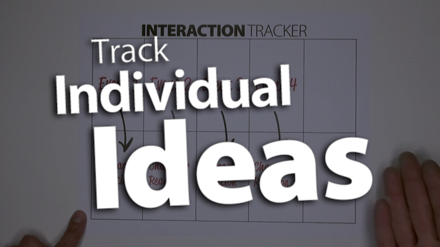 "Track Individual Ideas to Analyze Their Influences"