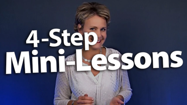 'Execute Mini-Lessons in 4 Steps'