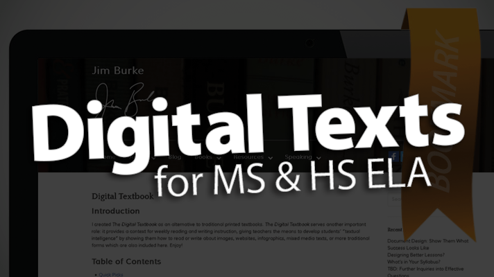 Access Digital Texts for MS/HS ELA