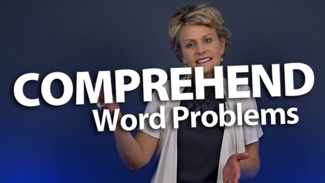 Improve Comprehension of Math Word Problems