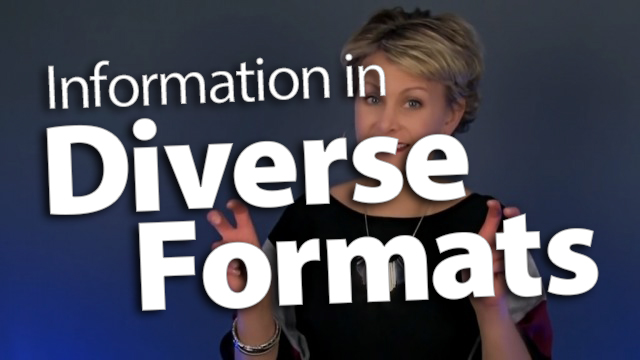 Integrate Information Across Diverse Media Formats
