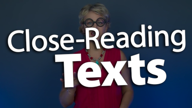 'Identify Text Worthy of a Close Reading'