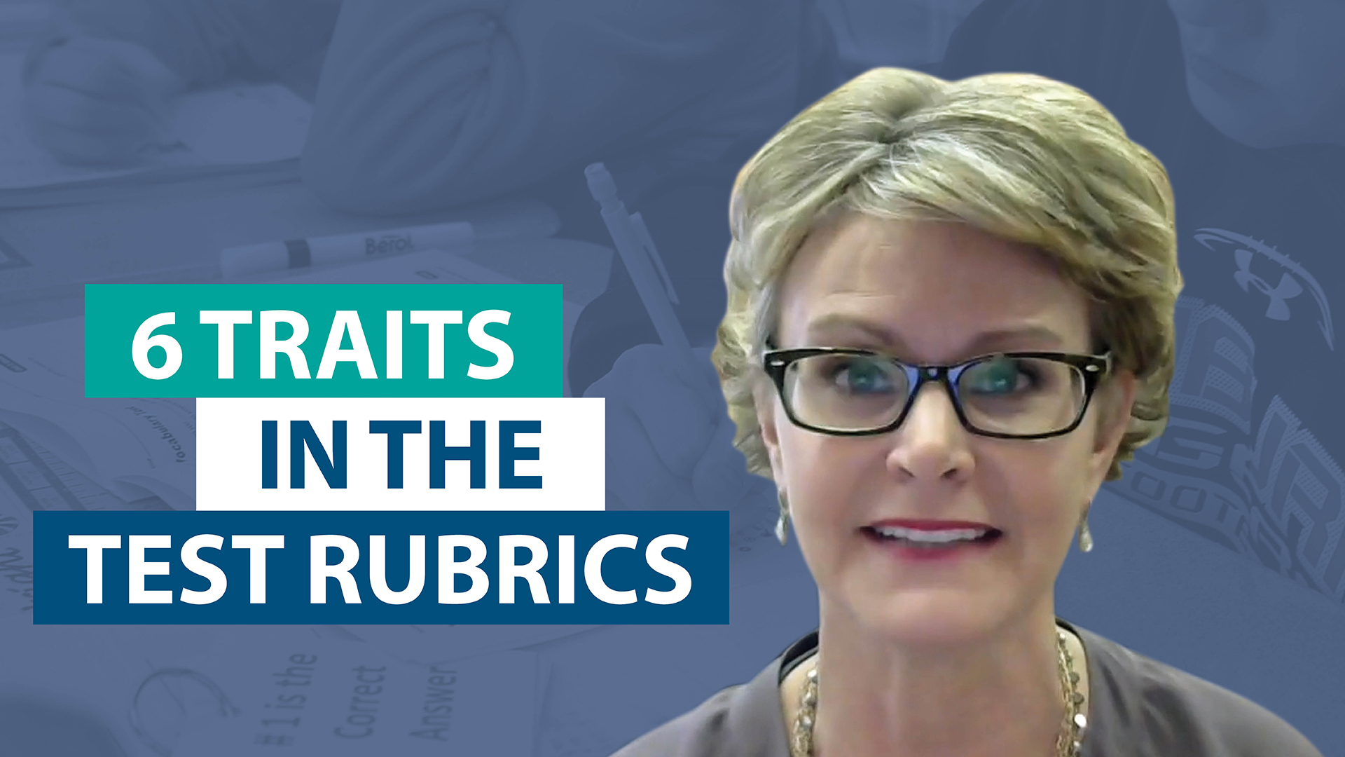'How do the 6 Traits fit within the state writing rubrics?'