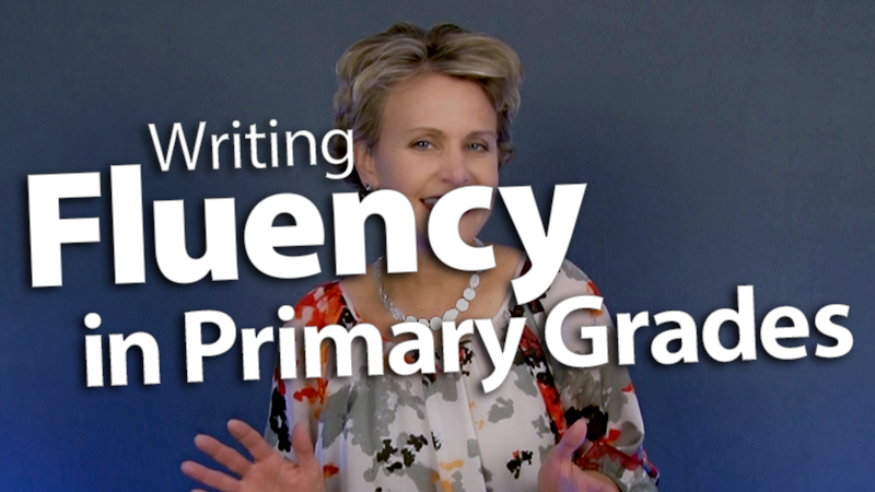 "Increase Writing Fluency in Primary Grades"