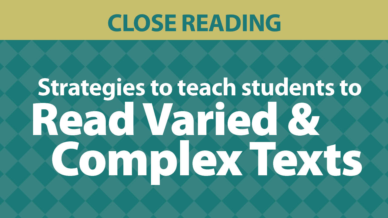 Read Varied & Complex Texts Secret Site