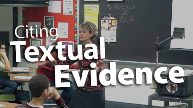 Citing Textual Evidence