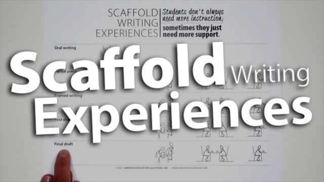 Scaffold Writing Experiences