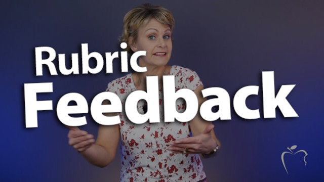 Communicate Feedback within the Writing Rubric