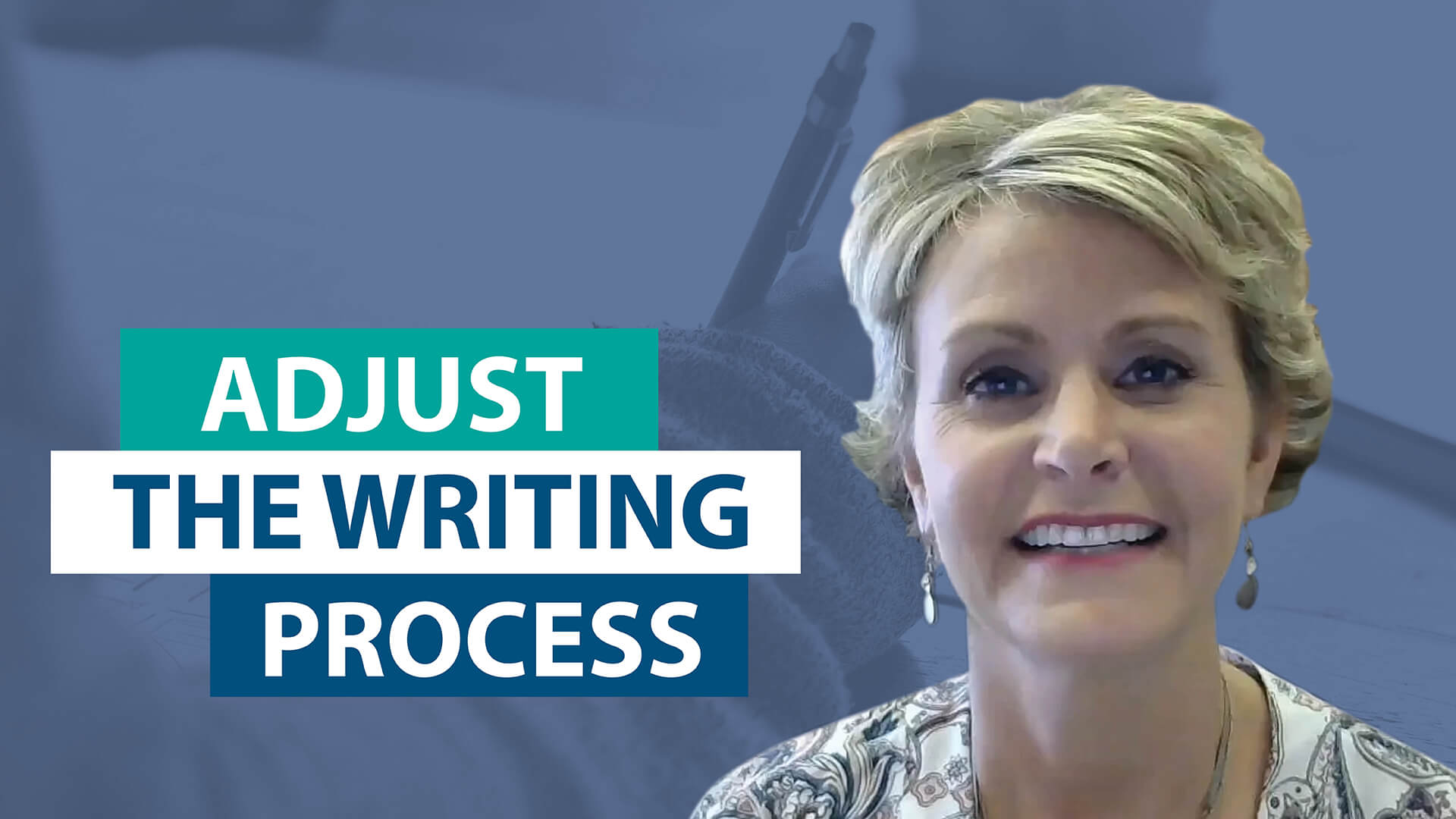 'How do you adjust the writing process for 2 weeks versus 2 days?'