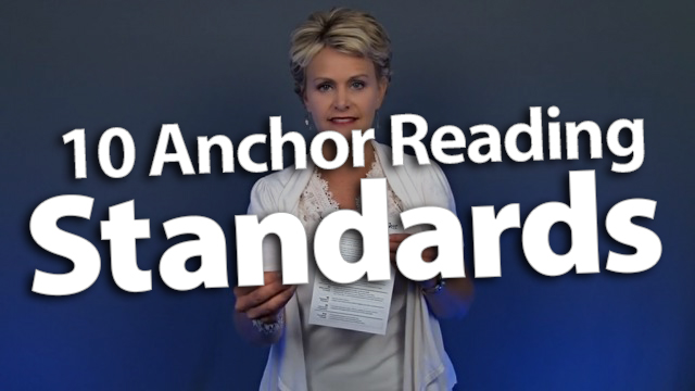 "Master the 10 Anchor Reading Standards with a Cheat Sheet"