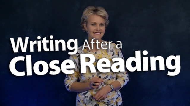 Writing After a Close Reading