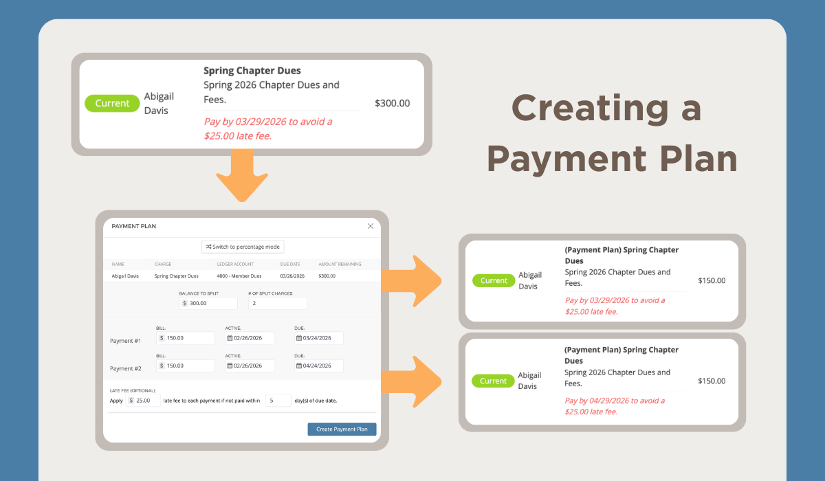 Creating a Payment Plan