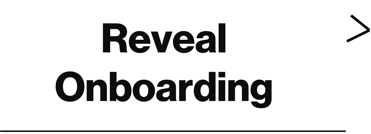Reveal Onboarding