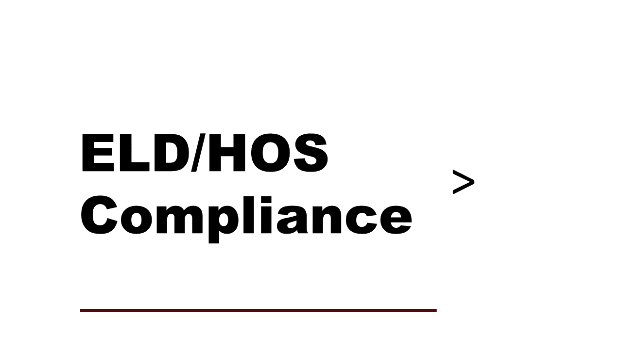 ELD/HOS Compliance