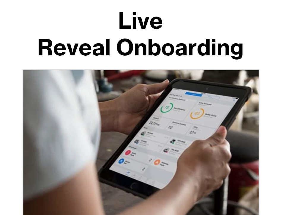 Instructor-led: Reveal Onboarding