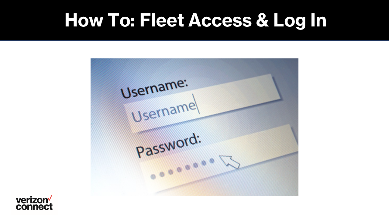 How To: Fleet Access & Log In