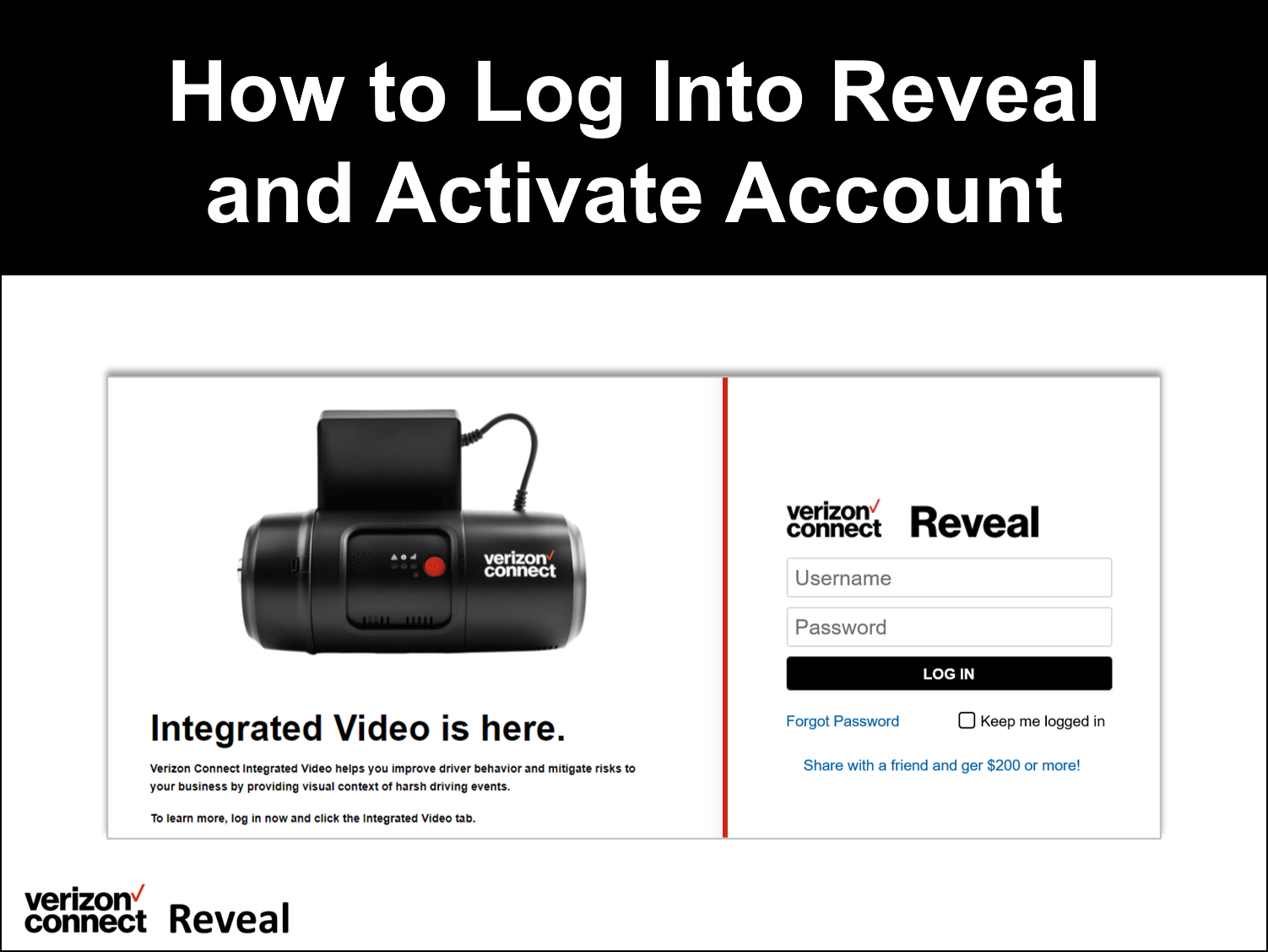 How to Log Into Reveal & Activate Account eTutorial