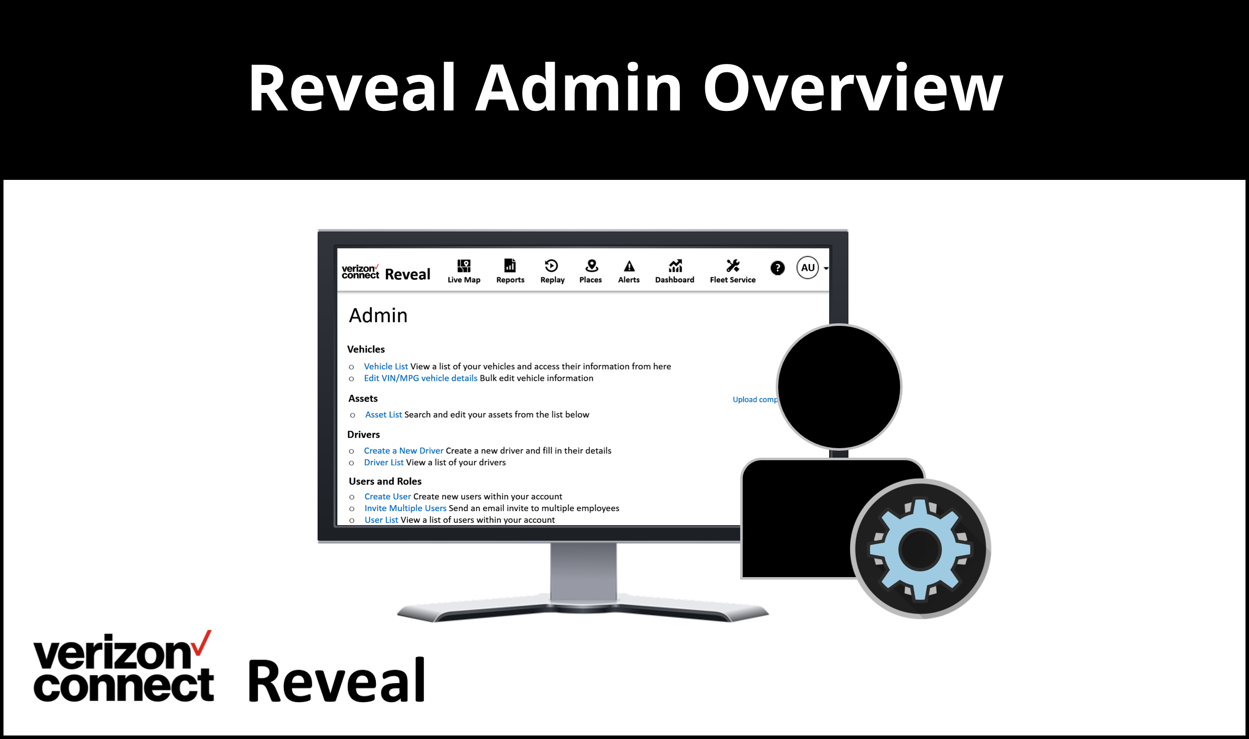 Reveal Admin Overview Reveal Admin Overview