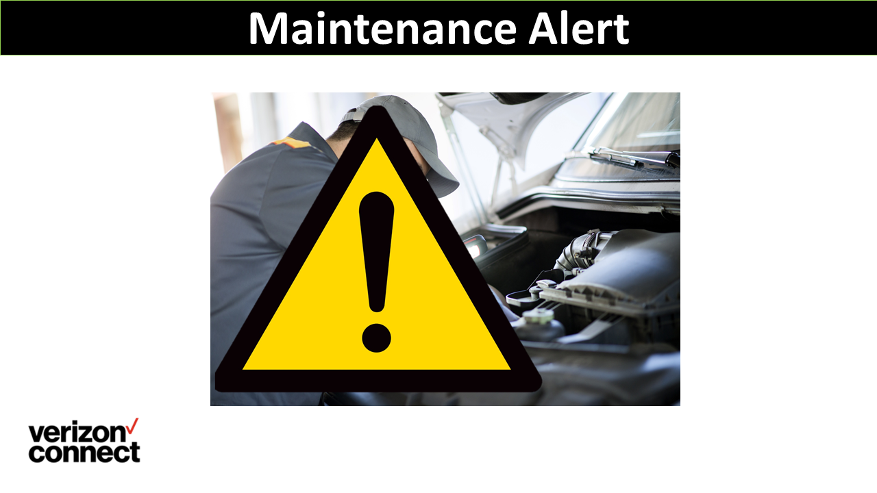 Maintenance Alert