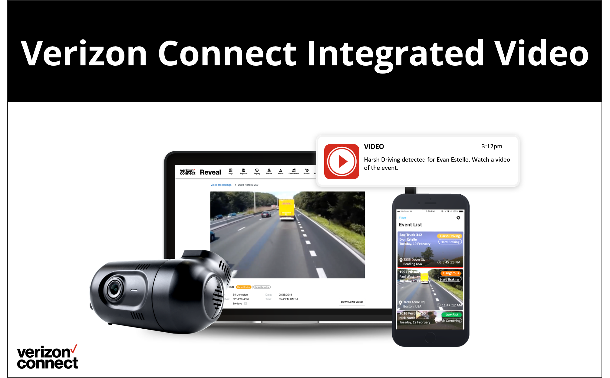 Verizon Connect Integrated Video