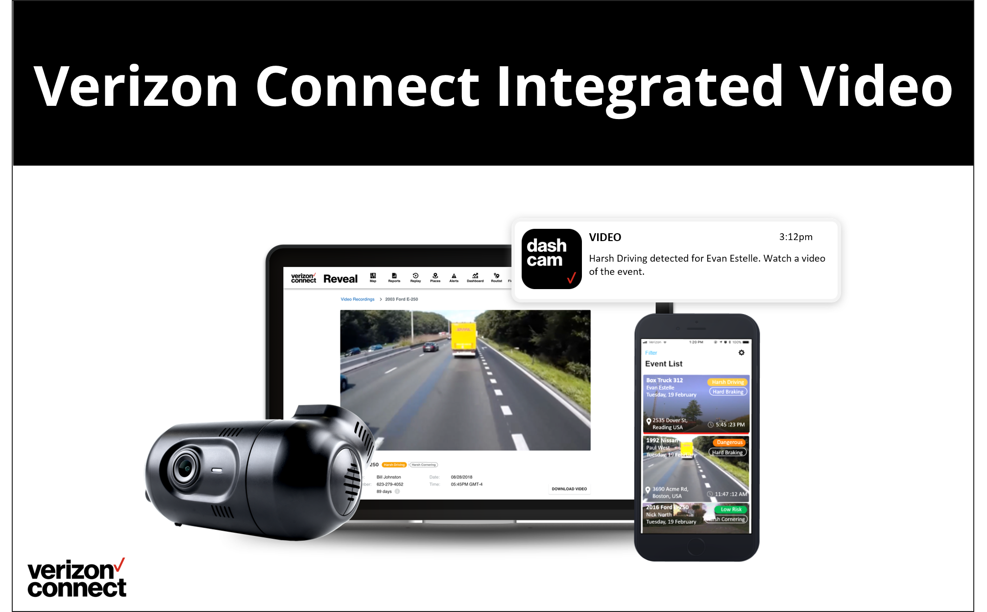 Verizon Connect Integrated Video