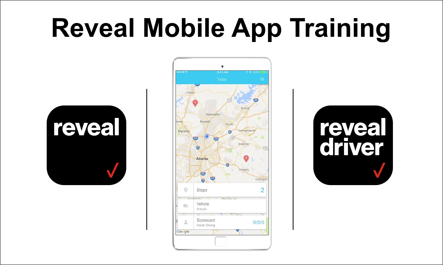 Reveal Mobile App Training
