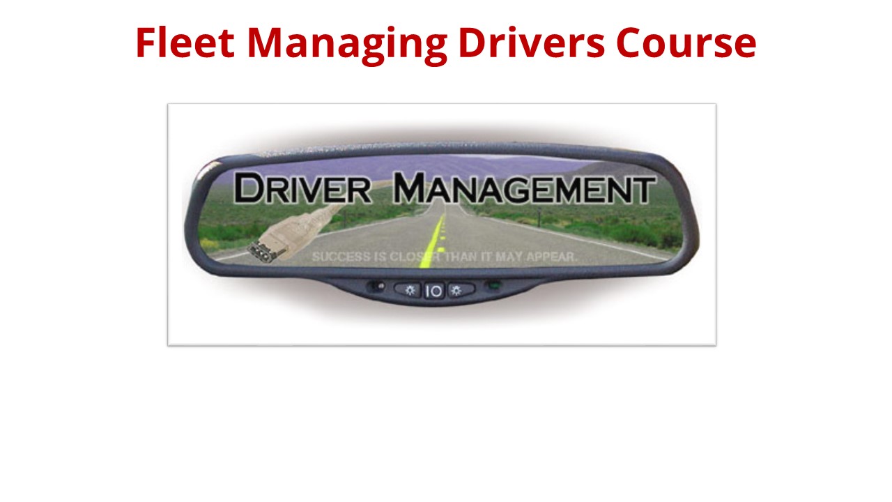 Fleet Managing Drivers Course