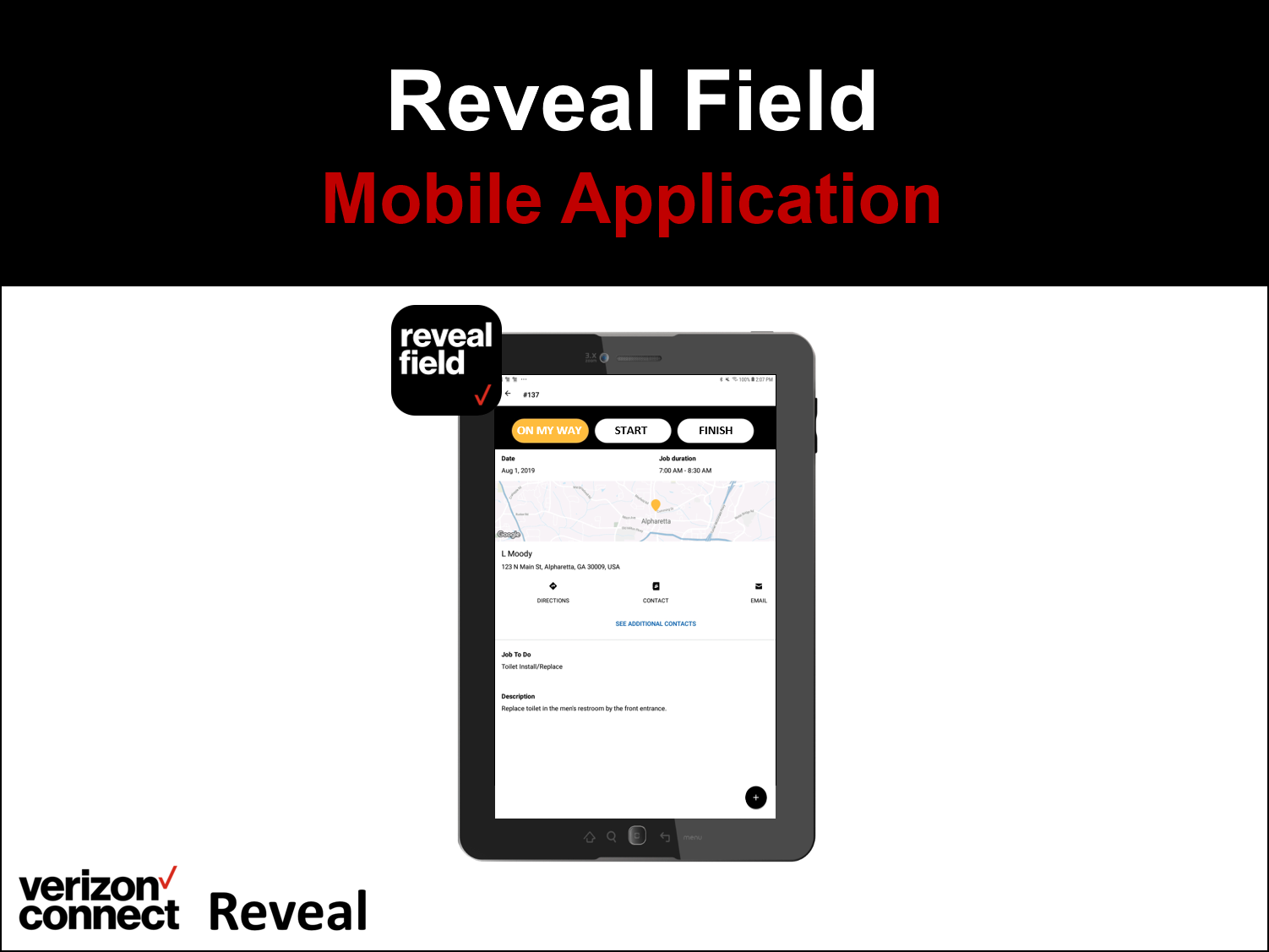 Verizon Connect Reveal Field Mobile App eTutorial (for drivers/technicians)