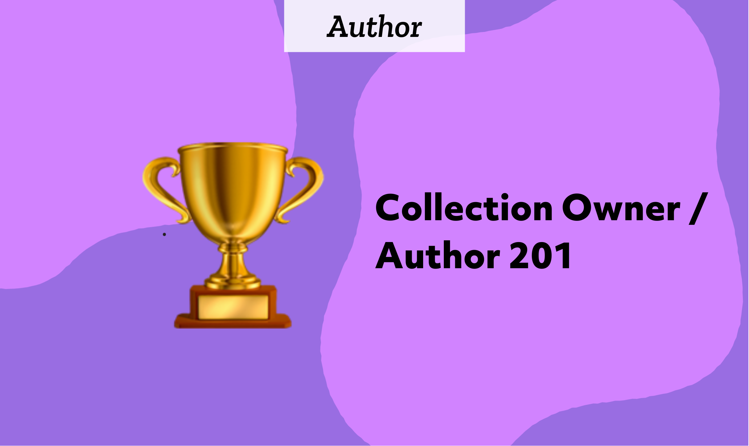 Collection Owner / Author 201