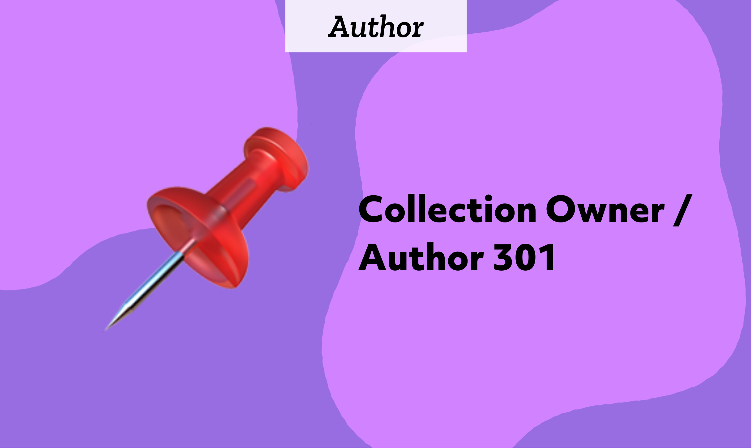 Collection Owner / Author 301