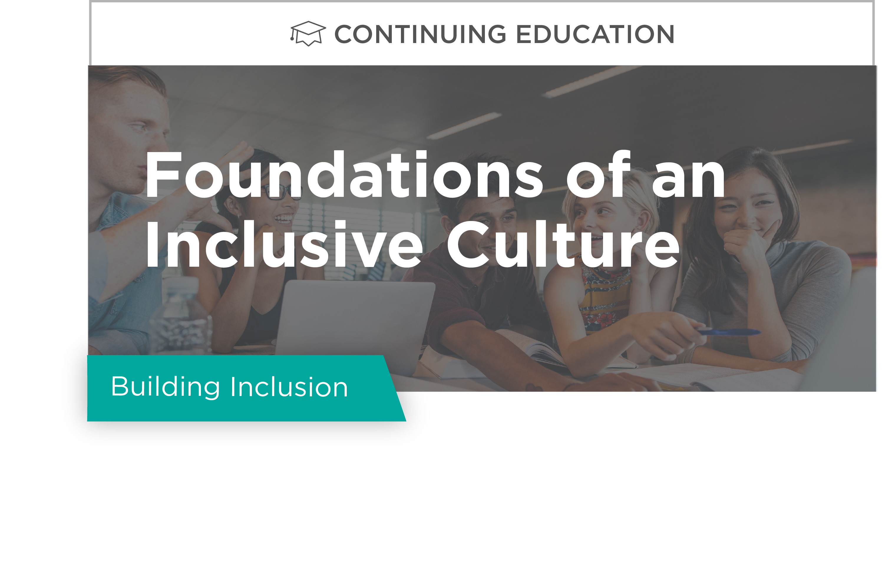 Building Inclusion: Foundations of an Inclusive Culture