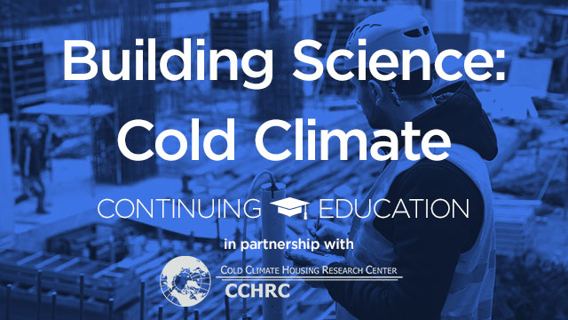 Introduction to Cold Climate Insulation
