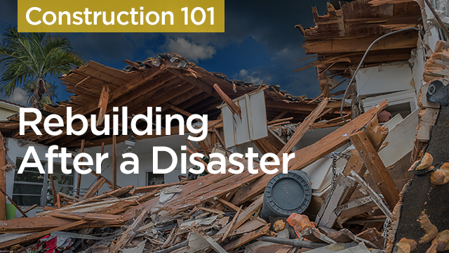 Lessons from Hurricane Harvey: Rebuilding After a Disaster