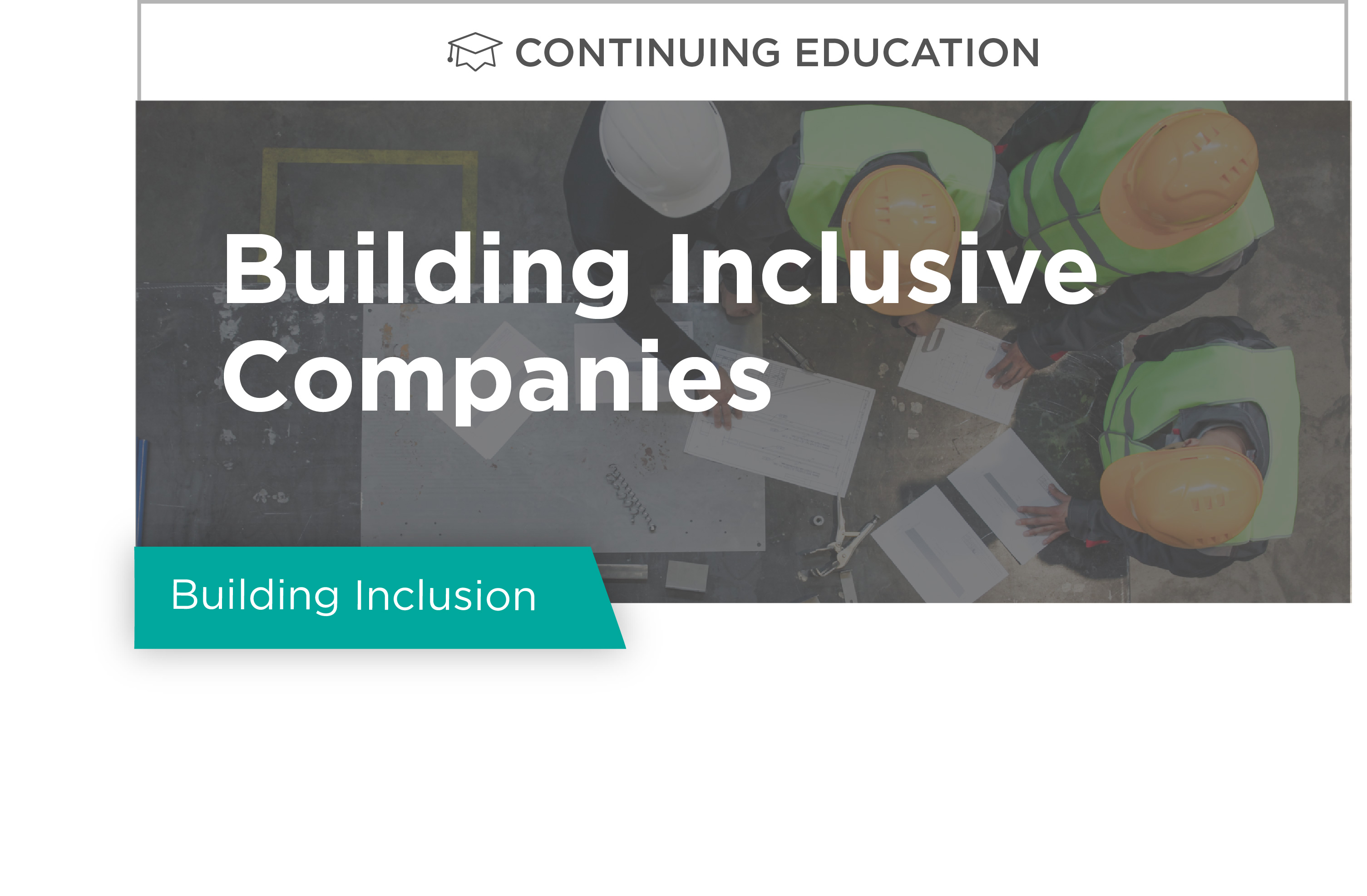 Building Inclusion: Building Inclusive Companies
