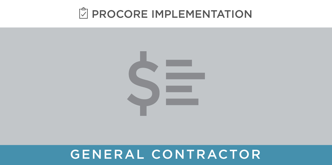 Bid Management -- General Contractor
