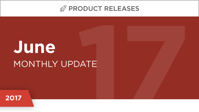 Product Releases: June 2017